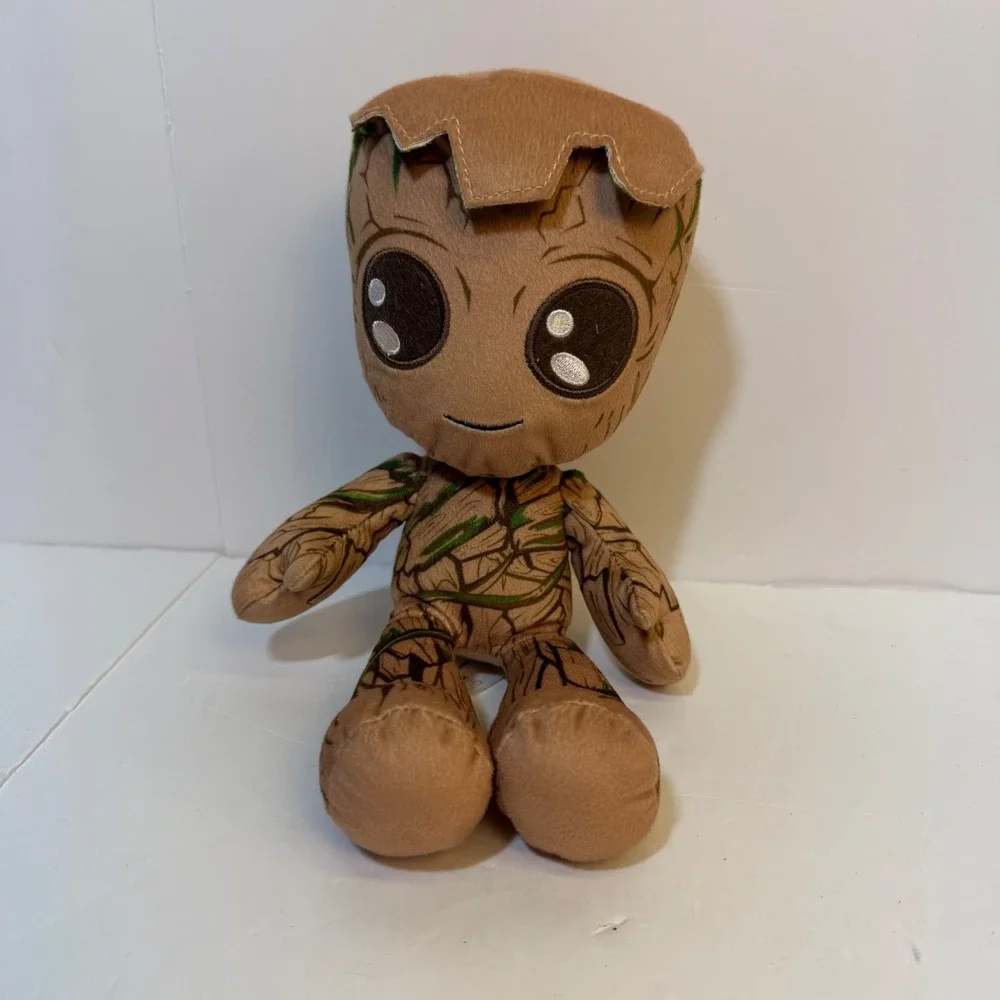 Marvel Guardians of the Galaxy Groot Plush 10 Inch Stuffed Toy Brown GYT40